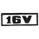 Sigla posteriore per VOLKSWAGEN GOLF  III dal 1991 al 1997