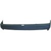 Paraurto posteriore nero per FORD FIESTA MK III dal 1989 al 1995