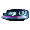 Proiettore xenon GTI per VOLKSWAGEN GOLF  VII dal 2012 al 2016 lato destro passeggero