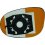 Piastra specchio retrovisore 09-09-01-12 per FORD KA dal 2008 al 2016 lato destro passeggero