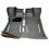 Tappeto preformato moquette nero per FIAT 500 dal 1965 al 1975