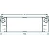 Intercooler per MERCEDES-BENZ VITO dal 2003 al 2010