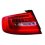 Fanale posteriore esterno led berlina per AUDI A4 dal 2011 al 2015 lato sinistro guidatore