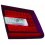 Fanale posteriore interno led SW per MERCEDES-BENZ E dal 2009 al 2013 lato sinistro guidatore