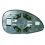 Piastra specchio retrovisore termica per CITROEN C4 dal 2004 al 2008 lato sinistro guidatore