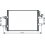 Condensatore per FIAT PALIO dal 1996 al 2001