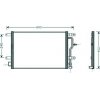 Condensatore per AUDI A4 dal 2000 al 2004