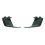 Kit griglie laterali paraurto per vetture con fendinebbia per PEUGEOT 308 dal 2011 al 2013