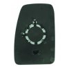 Piastra specchio retrovisore superiore per NISSAN NV 400 dal 2011 lato destro passeggero