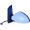 Retrovisore elettrico verniciabile abbattibile per SEAT TOLEDO dal 2004 al 2010 lato sinistro guidatore
