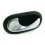 Maniglia apriporta interna cromata con clip per DACIA DUSTER dal 2010 al 2013 lato sinistro guidatore