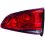 Fanale posteriore interno rosso berlina per VOLKSWAGEN GOLF  VII dal 2012 al 2016 lato destro passeggero