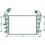 Intercooler per OPEL ASTRA H dal 2007 al 2009