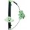 Meccanismo alzacristallo posteriore per CHEVROLET - DAEWOO CAPTIVA dal 2006 al 2011 lato destro passeggero