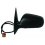Retrovisore elettrico nero connettore quadrato per SKODA FABIA dal 2004 al 2006 lato destro passeggero