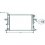 Radiatore acqua per OPEL ASTRA G dal 1998 al 2004