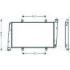 Radiatore acqua per VOLVO S40 dal 2000 al 2004