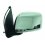 Retrovisore elettrico cromato per NISSAN NAVARA dal 2005 al 2010 lato sinistro guidatore