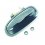 Maniglia esterna posteriore nera liscia per HONDA CIVIC dal 1999 al 2001 lato sinistro guidatore