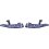 Staffa paraurto anteriore kit per CITROEN C3 dal 2009 al 2013