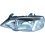Proiettore cromato per OPEL ASTRA G dal 1998 al 2004 lato sinistro guidatore