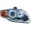 Proiettore xenon fan arancio 10-04-10-06 per AUDI A4 dal 2004 al 2008 lato destro passeggero