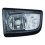 Fendinebbia con DRL per ISUZU DMAX dal 2012 al 2017 lato sinistro guidatore