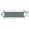 Intercooler per VOLVO V50 dal 2007 al 2010