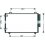 Condensatore per TOYOTA COROLLA dal 1999 al 2001
