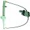 Alzacristallo elettrico 3 porte per FORD FIESTA MK IV dal 1996 al 1999 lato sinistro guidatore