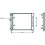 Radiatore acqua per VOLKSWAGEN CADDY dal 1995 al 2004