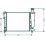 Radiatore acqua per CITROEN SAXO dal 1999 al 2004