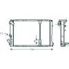 Radiatore acqua per RENAULT LAGUNA dal 1998 al 2000