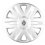 Coppa ruota diametro 15 logo cromato per RENAULT MEGANE dal 2002 al 2005