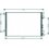 Condensatore per SAAB 9.3 dal 2003 al 2007