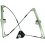 Meccanismo alzacristallo 3 porte per VOLKSWAGEN POLO dal 2005 al 2009 lato sinistro guidatore