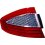 Fanale posteriore 4 porte per FORD MONDEO dal 2007 al 2010 lato sinistro guidatore