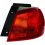 Fanale posteriore esterno 3 porte per MITSUBISHI COLT dal 2008 al 2012 lato destro passeggero