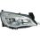 Proiettore cromato per OPEL ASTRA J dal 2009 al 2012 lato destro passeggero