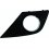 Griglia laterale paraurto con foro e cornice cromata per PEUGEOT 207 dal 2009 al 2012 lato sinistro guidatore