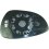 Piastra specchio retrovisore termica per FORD B-MAX dal 2012 lato destro passeggero