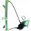 Alzacristallo elettrico posteriore per CITROEN XSARA PICASSO dal 2004 al 2010 lato destro passeggero