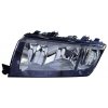 Proiettore nero per SKODA FABIA dal 1999 al 2004 lato sinistro guidatore