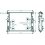 Radiatore acqua per MERCEDES-BENZ M W164 dal 2008 al 2011