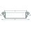 Intercooler per MERCEDES-BENZ C W203 dal 2000 al 2004