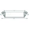 Intercooler per MERCEDES-BENZ C W203 dal 2000 al 2004