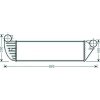 Intercooler per RENAULT LAGUNA dal 2005 al 2007