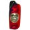 Fanale posteriore furgone attacco lampada 2 fori per RENAULT MASTER dal 2003 al 2010 lato destro passeggero