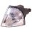Fanale anteriore bianco 09-91-12-96 per FIAT CROMA dal 1986 al 1996 lato sinistro guidatore