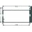 Condensatore per TOYOTA PRIUS dal 2012 al 2015